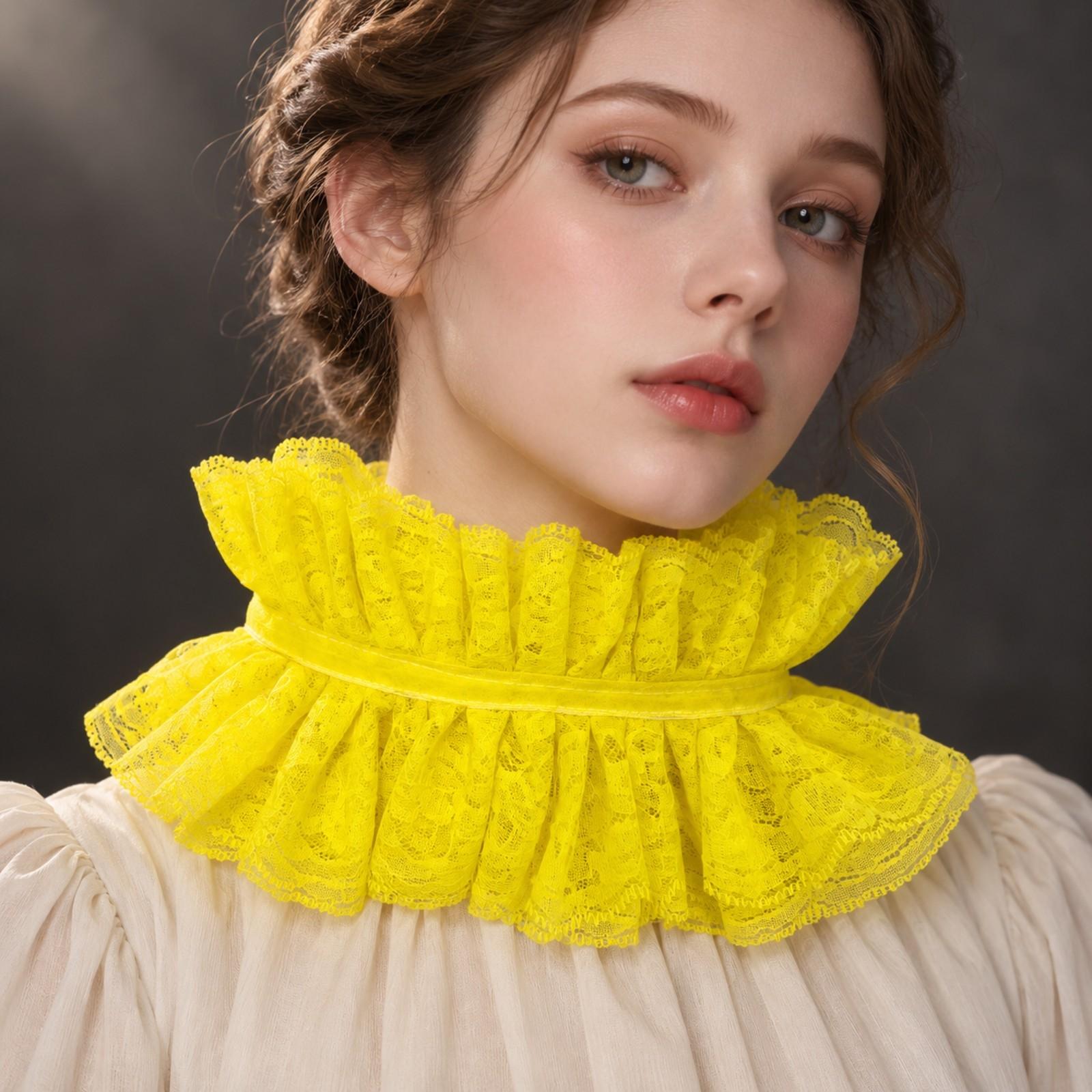 Ornate Women Lace Collar and C - Lace Dress ulasan dan harga