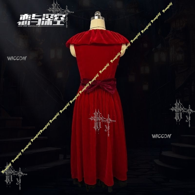 Burning Wine Ashes Shadow Cosp - Evening Gown ulasan dan harga