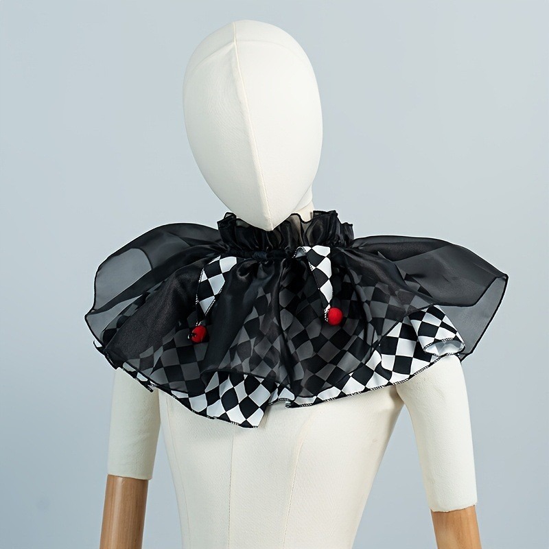 Halloween Clown Ruffle Detacha - Womens Suit ulasan dan harga