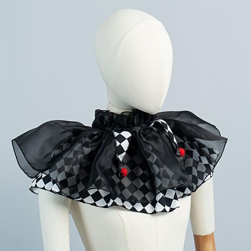 Halloween Clown Ruffle Detacha - Womens Suit ulasan dan harga