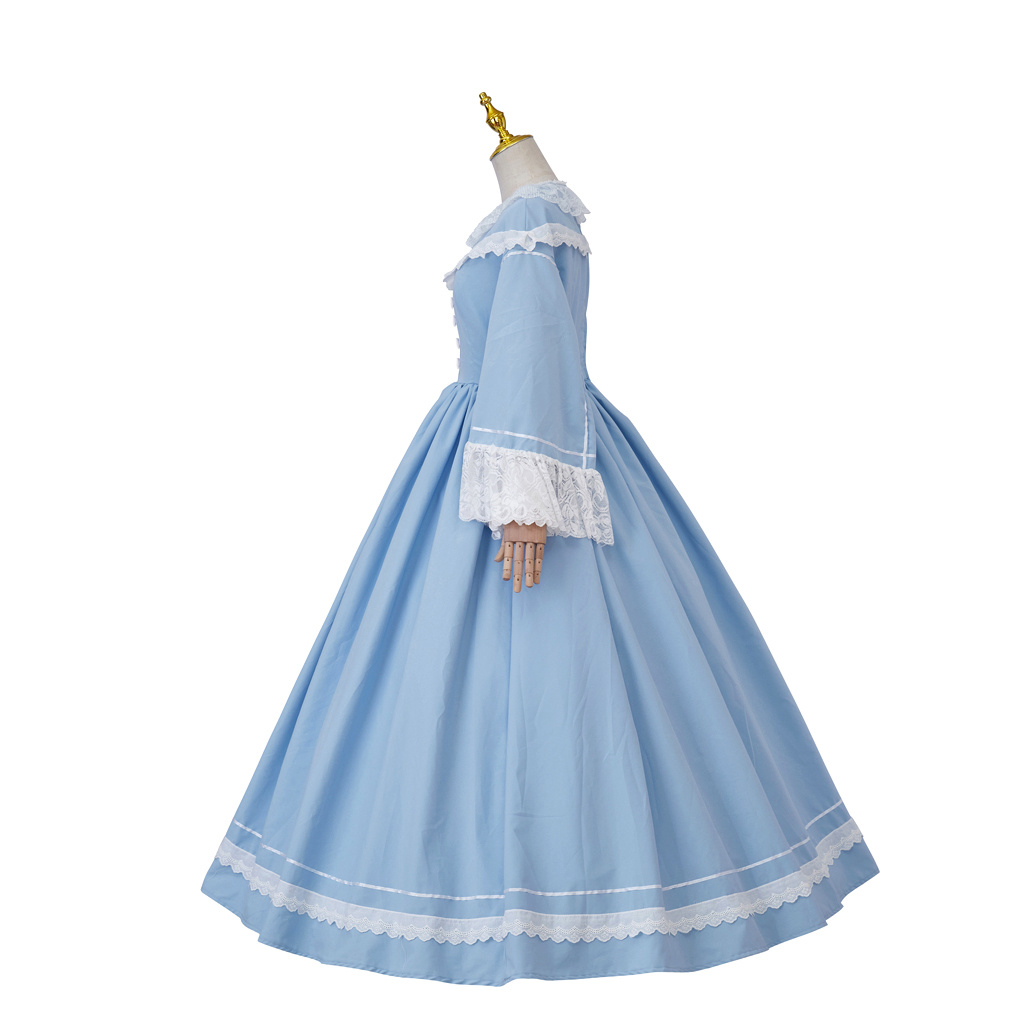 1860s Victorian Civil War Cosp - Evening Gown ulasan dan harga