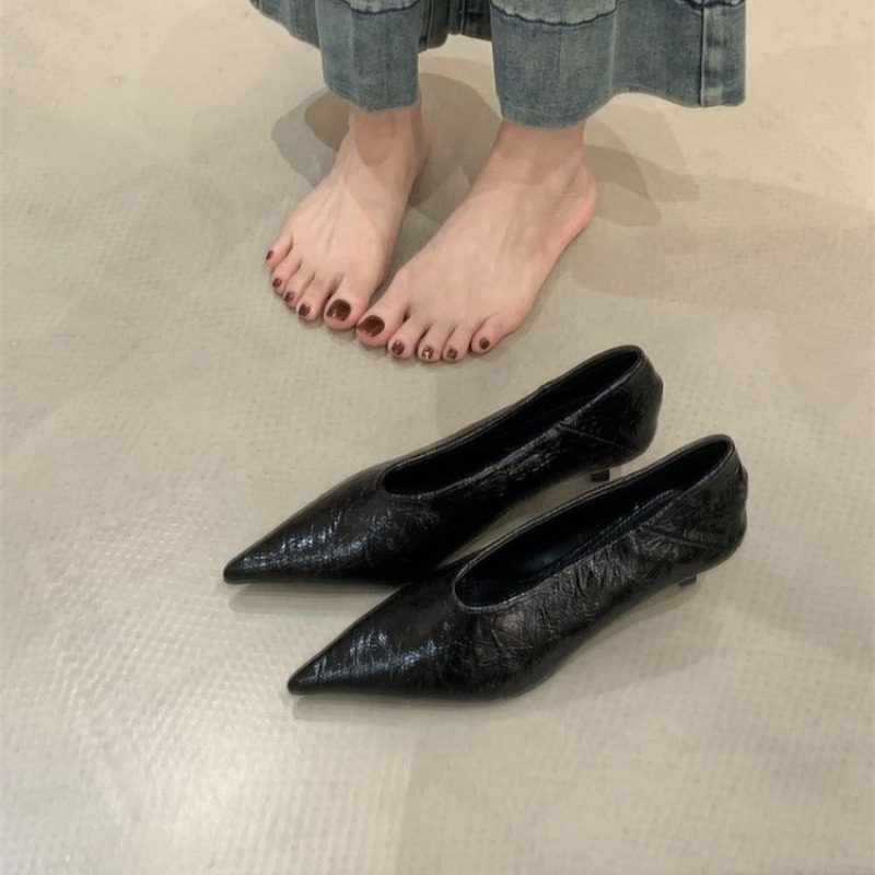 2025 Autumn New Commuter Wind  - Womens Heels ulasan dan harga