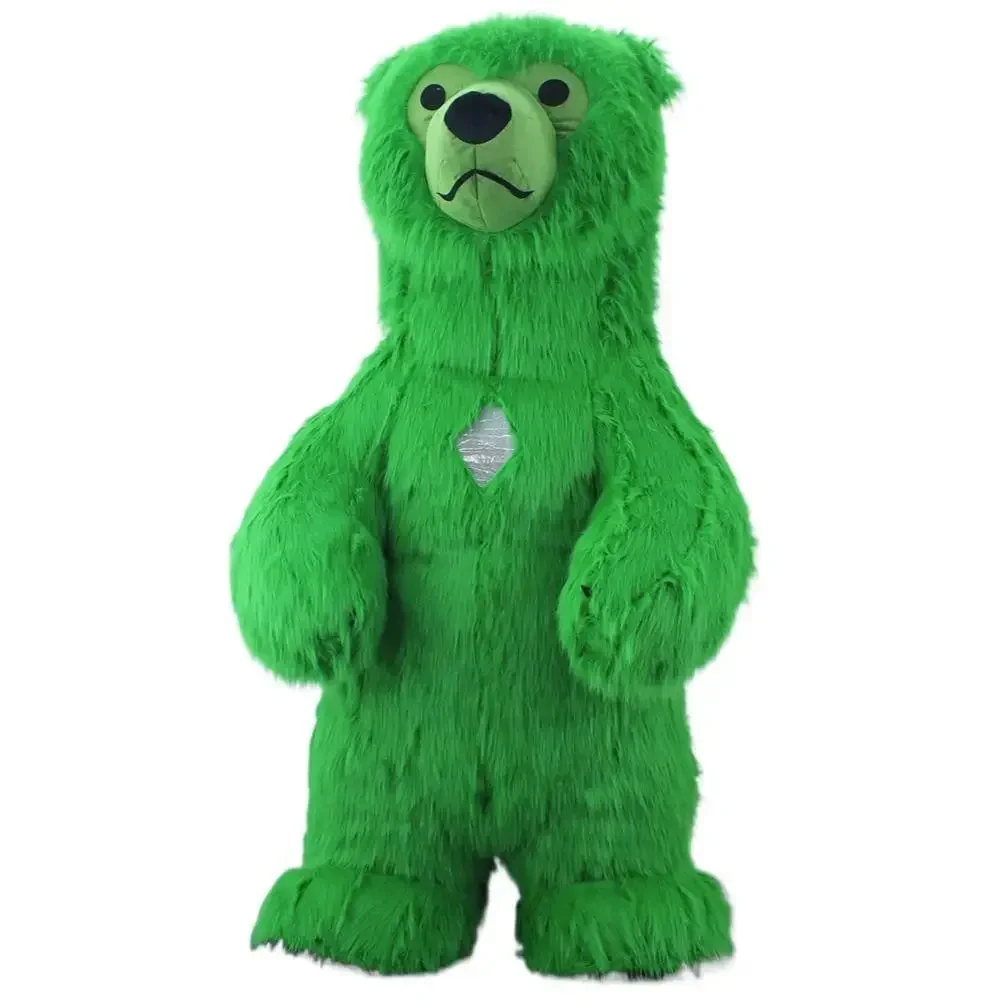 Furry Green Bear Inflatable Ma - Wedding Dress ulasan dan harga
