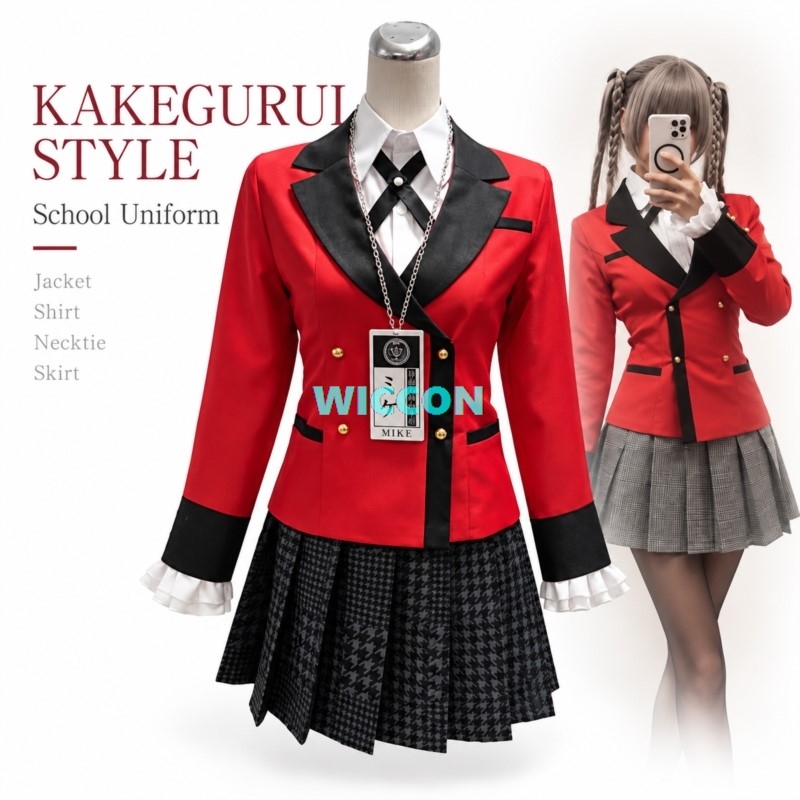 Kakegurui Yumeko Jabami Kakegu - Womens Blazer ulasan dan harga