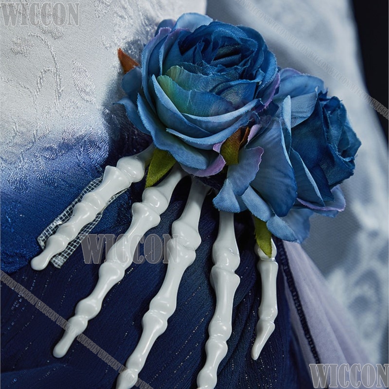 Corpse Bride Halloween Cosplay - Formal Skirt ulasan dan harga