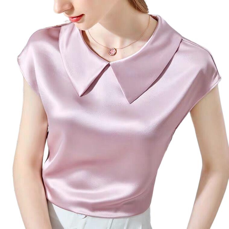 Camisas De Mujer Elegant Ice S - Silk Blouse ulasan dan harga