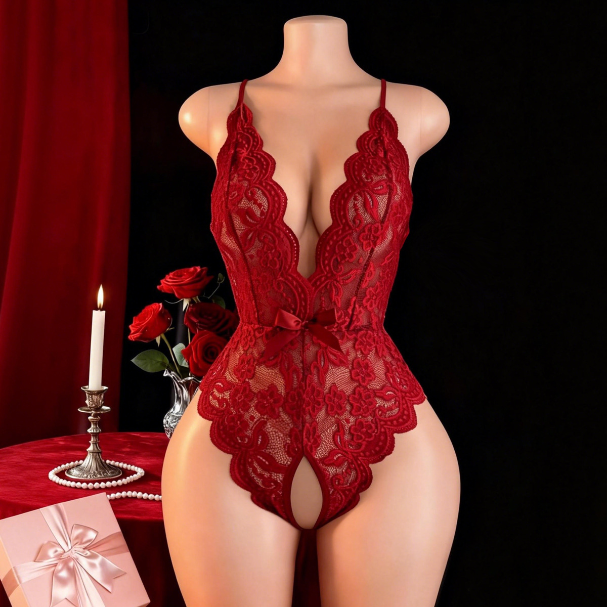 Sexy Lingerie For Women Lace S - Wedding Dress ulasan dan harga