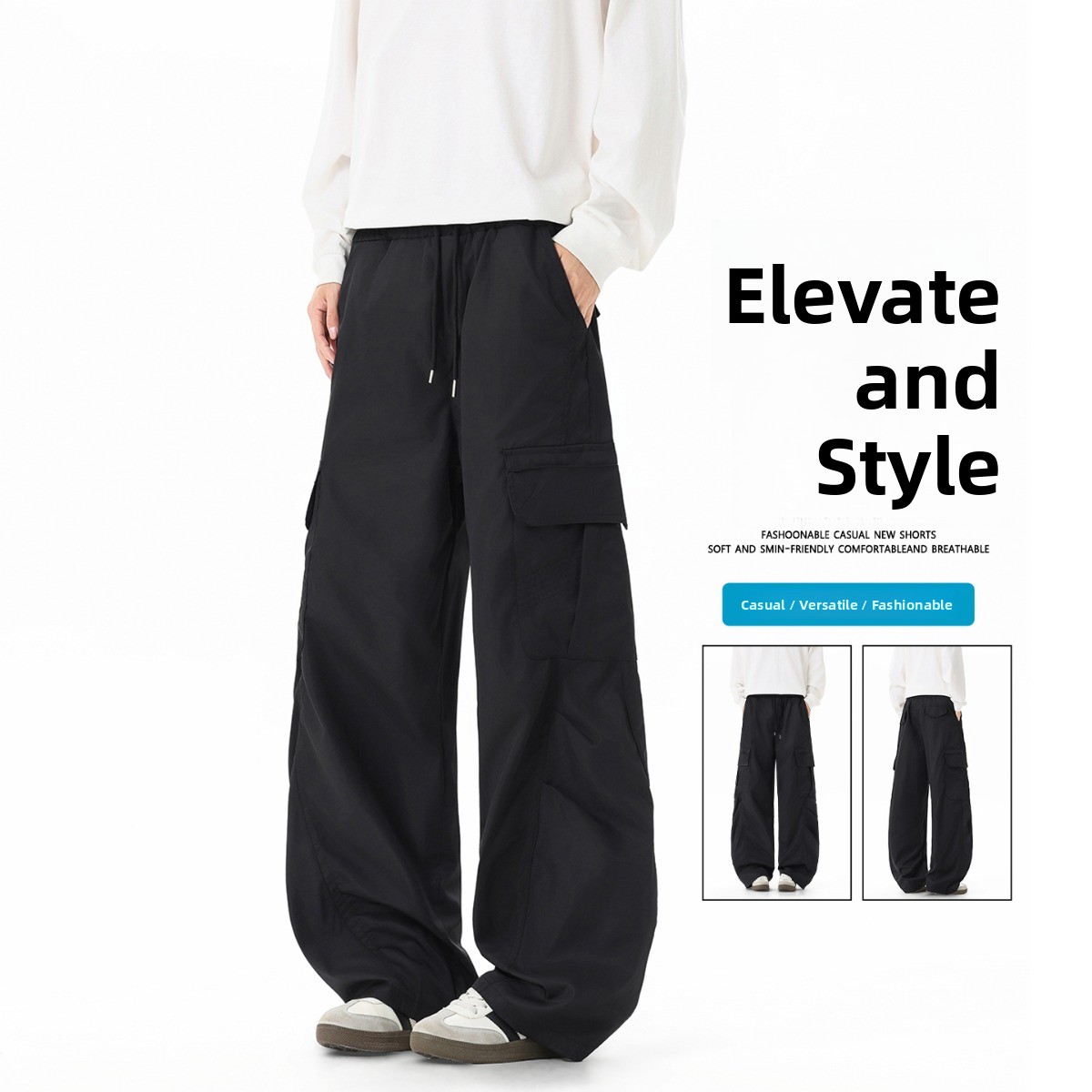 Trendy 3D Tailored Sports Swea - Tailored Trouser Wide ulasan dan harga