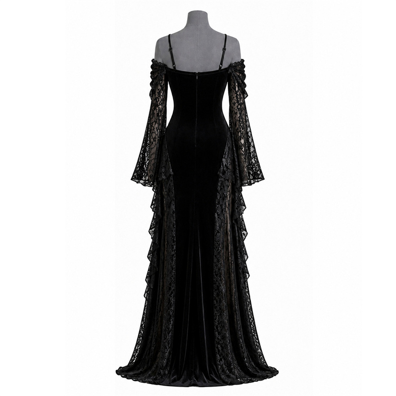 Halloween Witch Queen Cosplay  - Evening Gown ulasan dan harga
