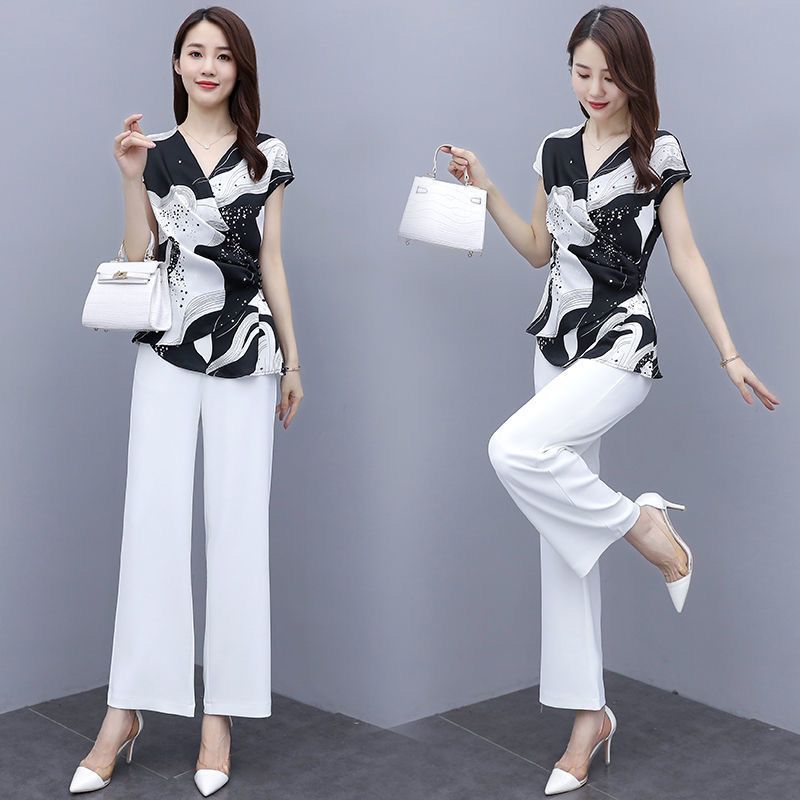 Summer 2025 Pant Sets for Wome - Tailored Trouser Wide ulasan dan harga